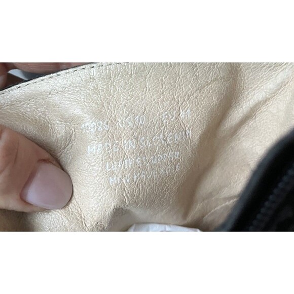 You By Crocs Leather Suede Ankle Boots Bootie Wedge Heels Zip Closure Wmn 10 - Picture 9 of 11